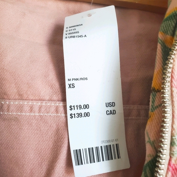 BNWT Urban Outfitters BDG canvas jacket - Picture 4 of 5